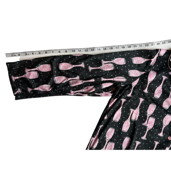 Charter Club Woman Pink Champagne 2-Piece Pajama Set, 1X - Picture 9 of 12